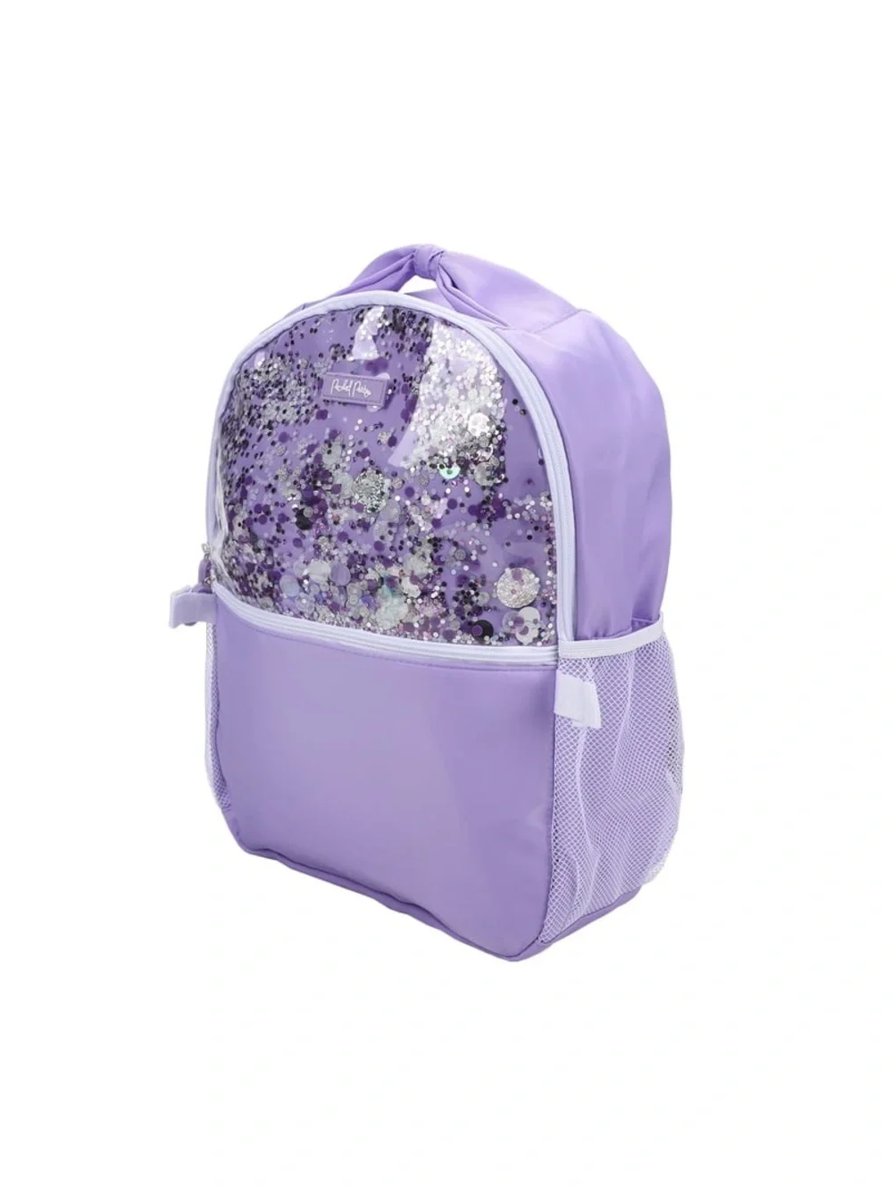 Packed Party Girl’s Confetti Backpack and Insulated Lunch Tote Set Purple ColorW